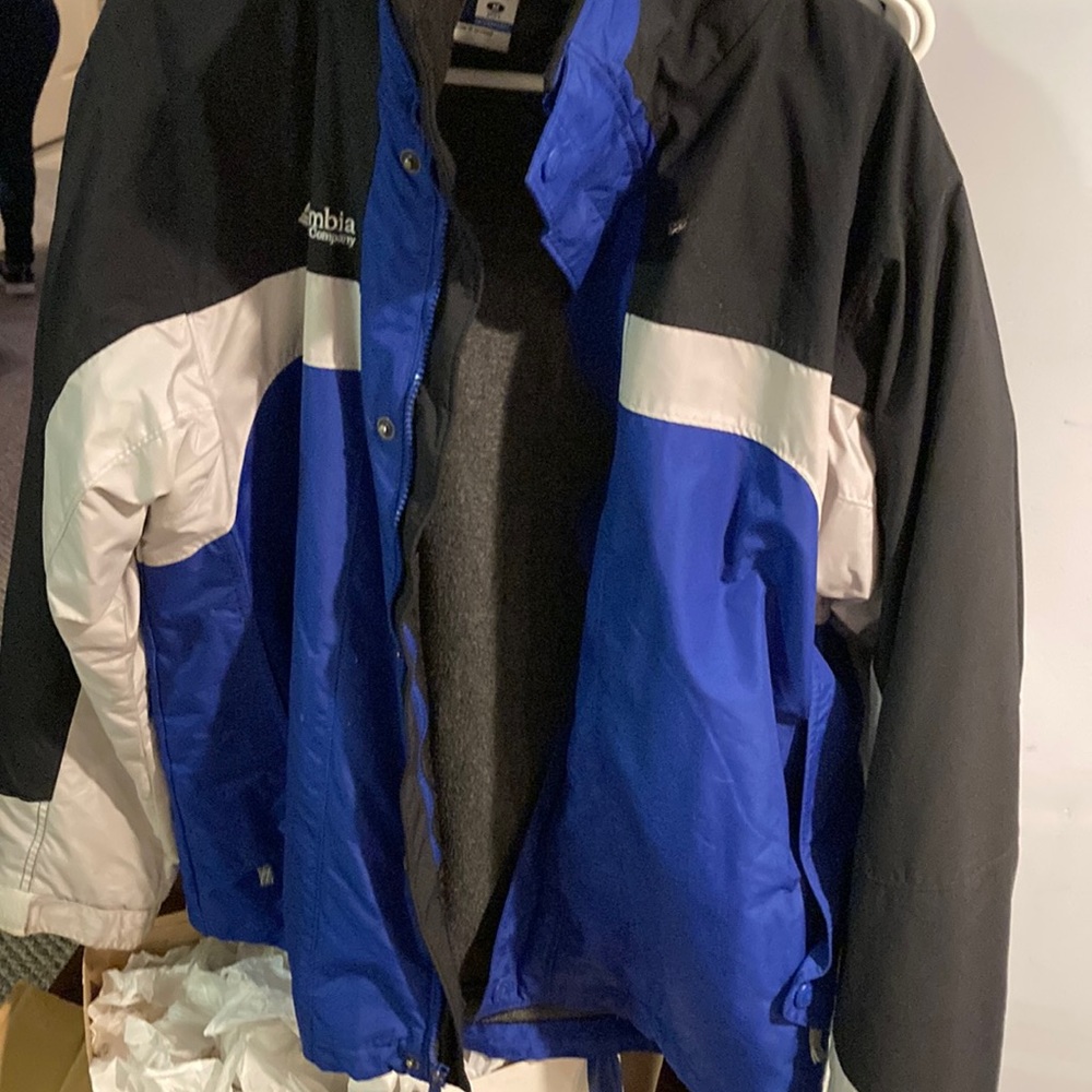 Mens two piece Columbia jacket